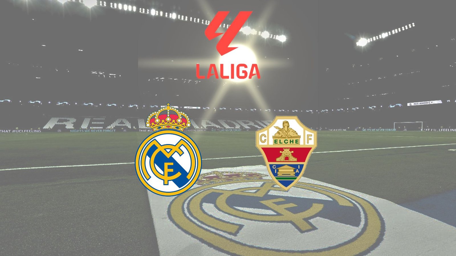 Real Madrid vs Elche durante el partido de LaLiga disputado en el Santiago Bernabéu