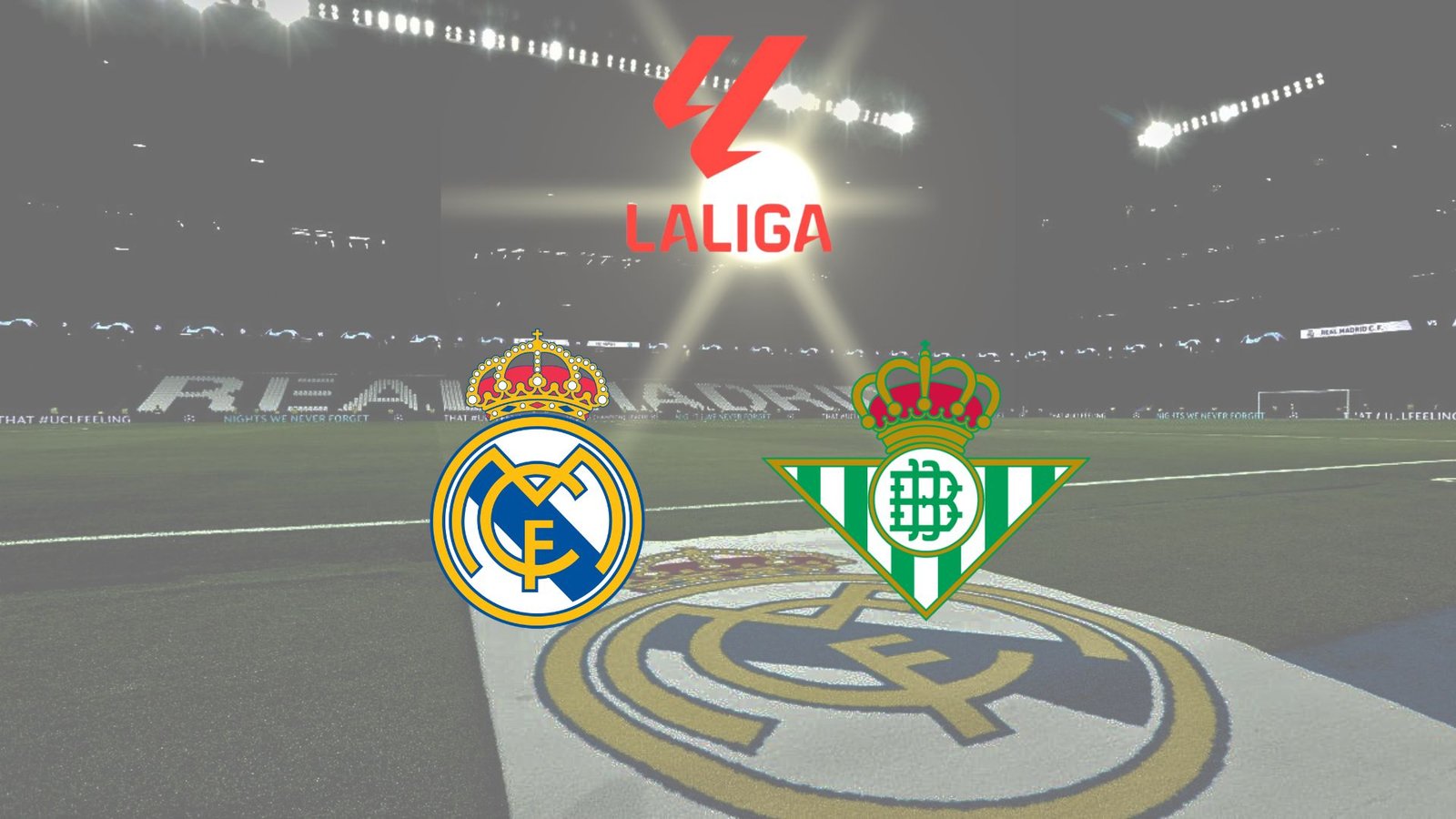 Real Madrid vs Betis en el Santiago Bernabéu durante un partido de LaLiga.